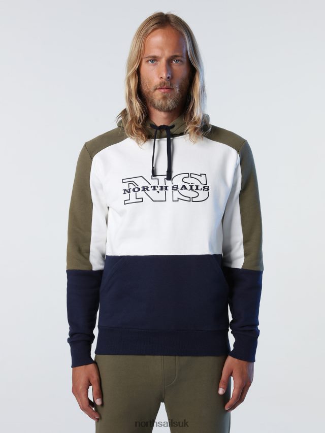 Men Combo 1 Clothing 4D6N945 North Sails COLOUR-BLOCK SWEATSHIRT