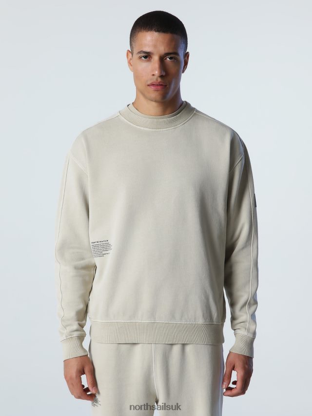 Men Combo 2 Clothing 4D6N919 North Sails SWEATSHIRT WITH MINERAL DYE