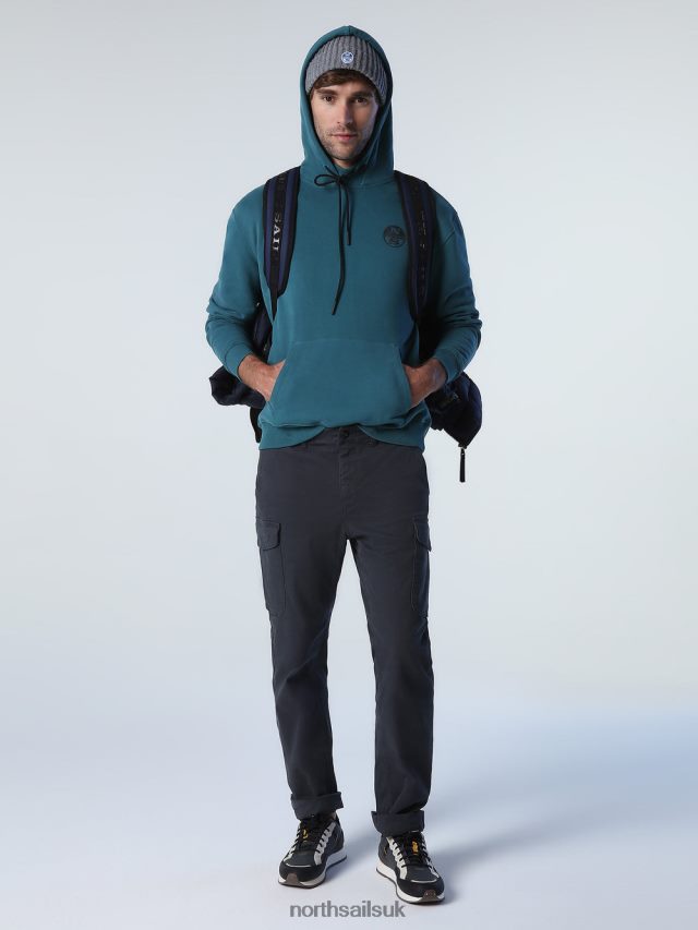 Men Mediterranea Clothing 4D6N1014 North Sails PRINTED HOODIE