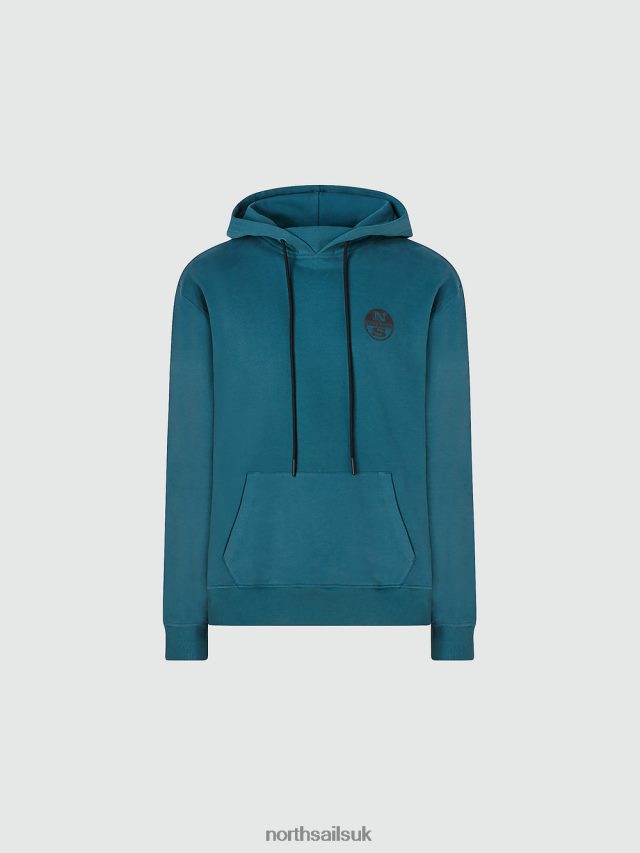 Men Mediterranea Clothing 4D6N1014 North Sails PRINTED HOODIE