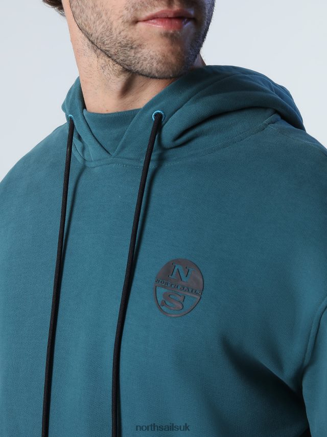 Men Mediterranea Clothing 4D6N1014 North Sails PRINTED HOODIE