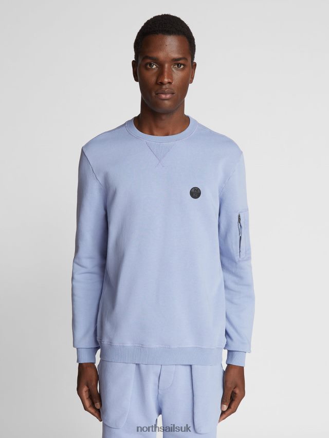 Men Pinnacle Clothing 4D6N1236 North Sails CREW-NECK SWEATSHIRT