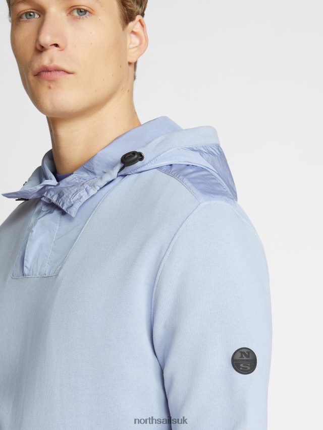 Men Pinnacle Clothing 4D6N1245 North Sails HOODED SWEATSHIRT