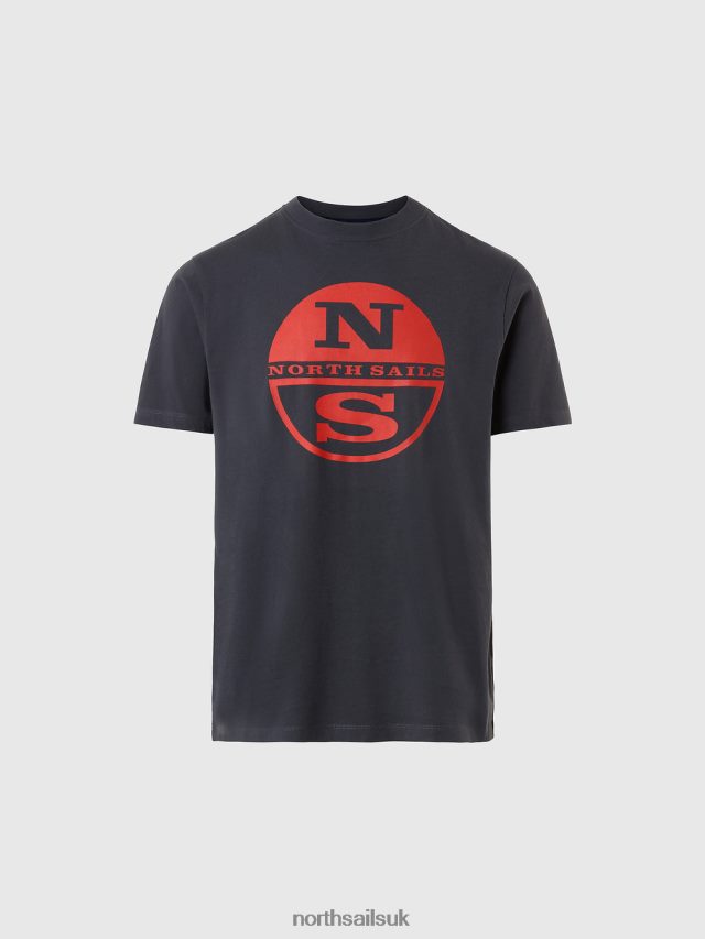 Men Asphalt Clothing 4D6N182 North Sails T-SHIRT WITH MAXI LOGO PRINT