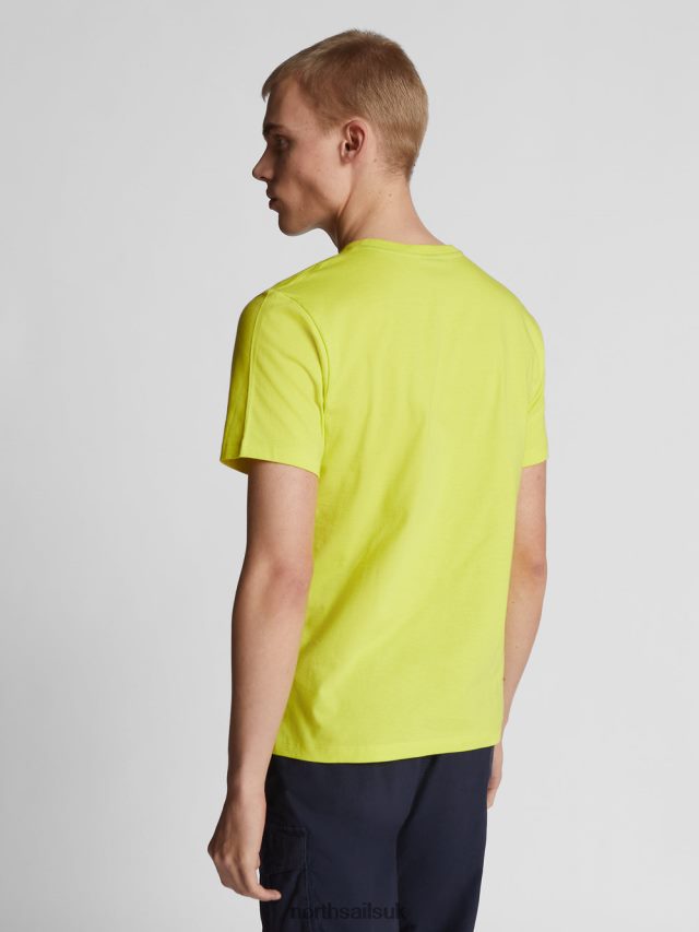 Men Sulphur spring Clothing 4D6N1131 North Sails T-SHIRT WITH MAXI LOGO