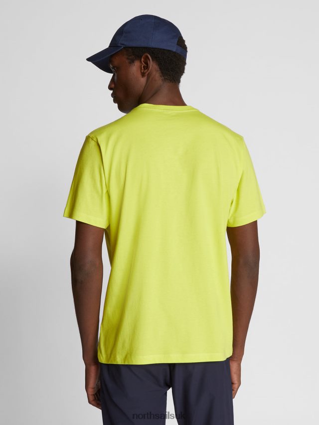 Men Sulphur spring Clothing 4D6N1258 North Sails T-SHIRT WITH LETTERING