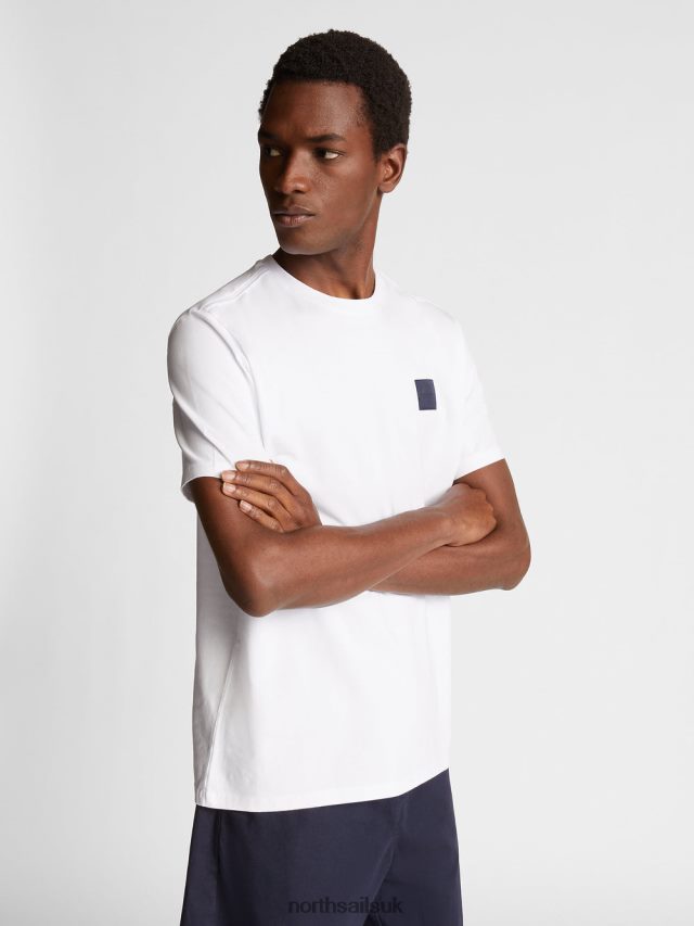 Men White Clothing 4D6N1265 North Sails LONG-SLEEVED T-SHIRT