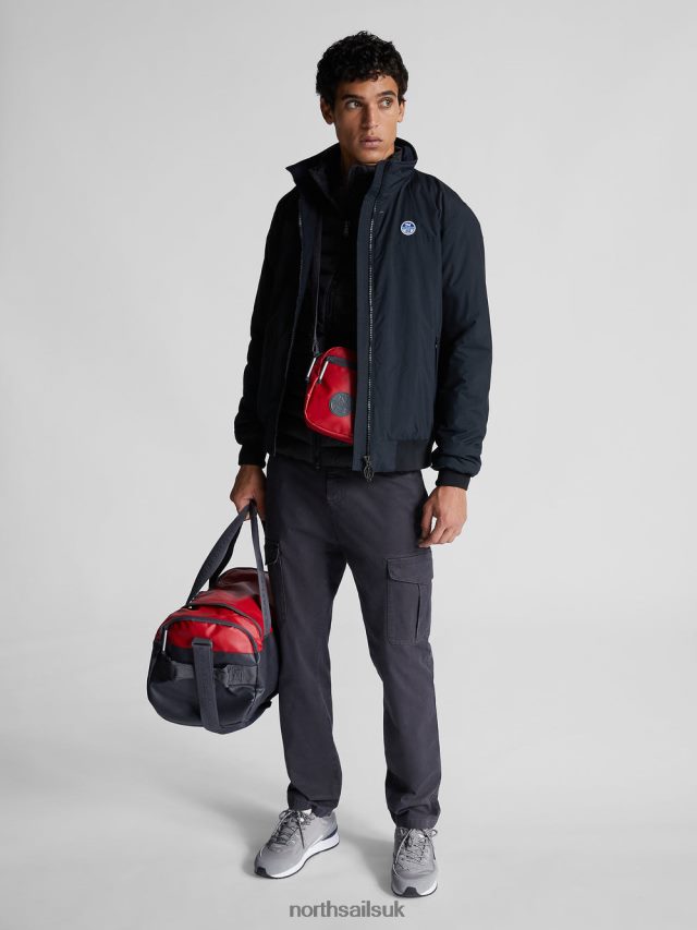 Men Asphalt Clothing 4D6N1345 North Sails STRETCH GABARDINE TROUSERS