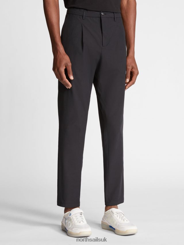 Men Black Clothing 4D6N1041 North Sails ORGANIC COTTON TROUSERS