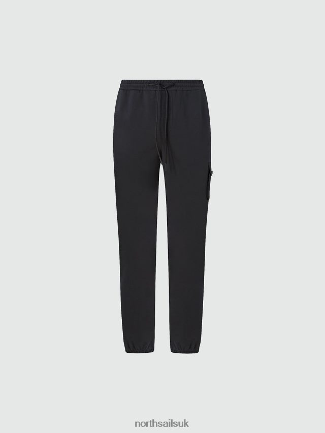 Men Black Clothing 4D6N955 North Sails FLEECE JOGGERS