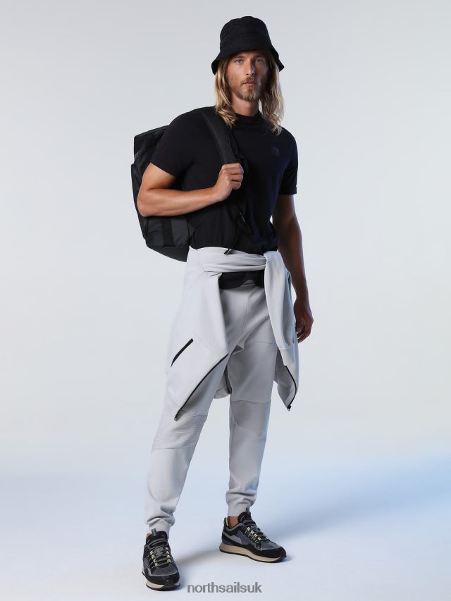 Men Grey violet Clothing 4D6N830 North Sails RECYCLED FABRIC TROUSERS