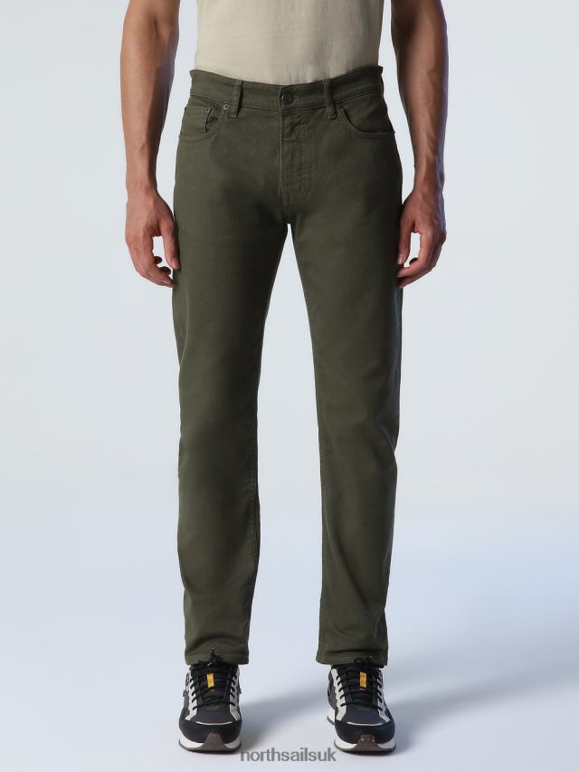 Men Ivy green Clothing 4D6N1061 North Sails ORGANIC DENIM JEANS