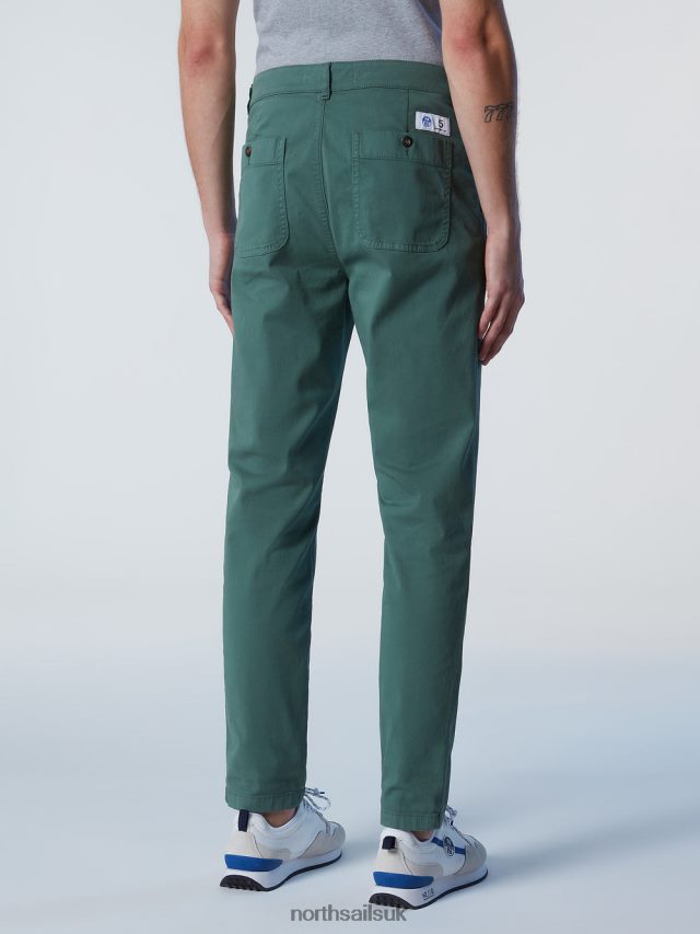 Men Military green Clothing 4D6N322 North Sails COLUMBIA FATIGUE PANTS