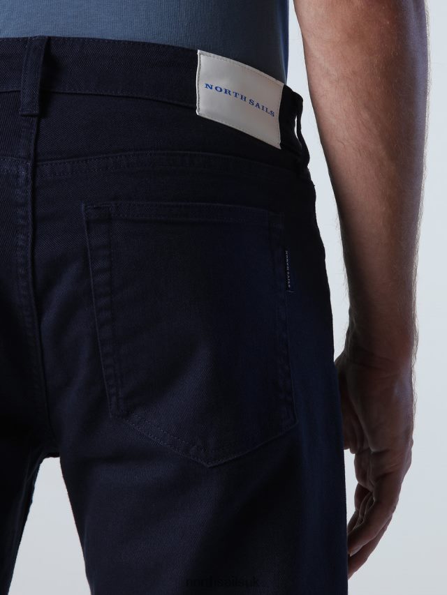 Men Navy blue Clothing 4D6N1062 North Sails ORGANIC DENIM JEANS