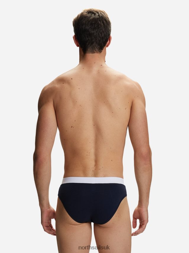 Men Combo 2 Clothing 4D6N486 North Sails BRIEFS WITH CONTRAST WAIST