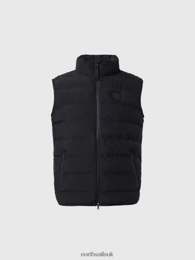 Men Black Clothing 4D6N1033 North Sails SKYEN VEST