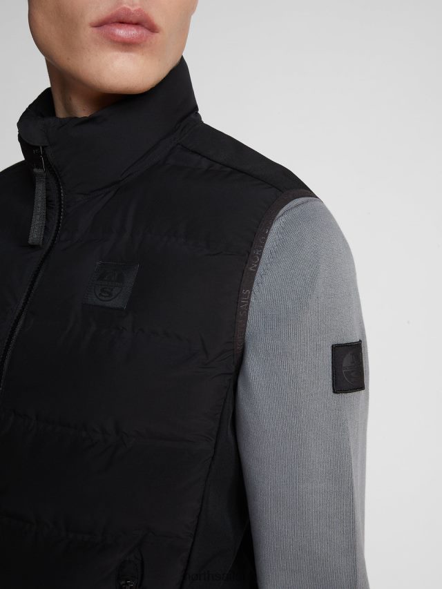 Men Black Clothing 4D6N1196 North Sails MAIAO VEST