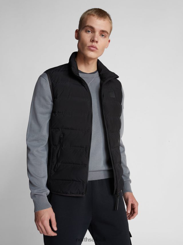 Men Black Clothing 4D6N1196 North Sails MAIAO VEST