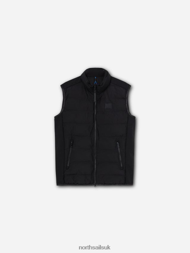 Men Black Clothing 4D6N1196 North Sails MAIAO VEST