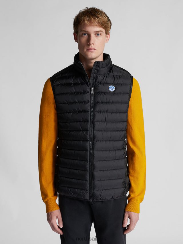 Men Black Clothing 4D6N1340 North Sails SKYE VEST