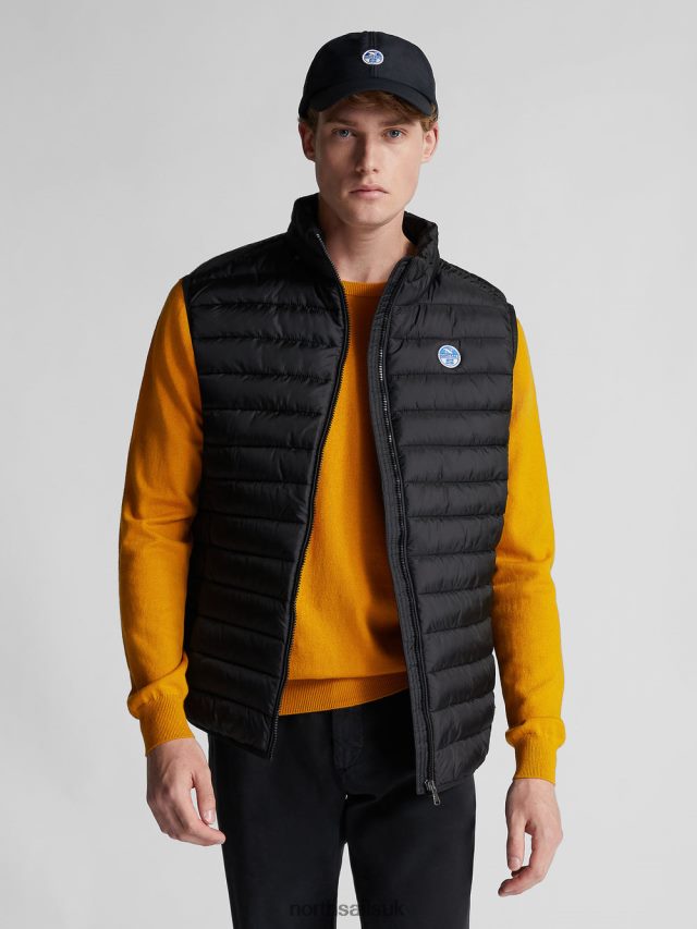Men Black Clothing 4D6N1340 North Sails SKYE VEST