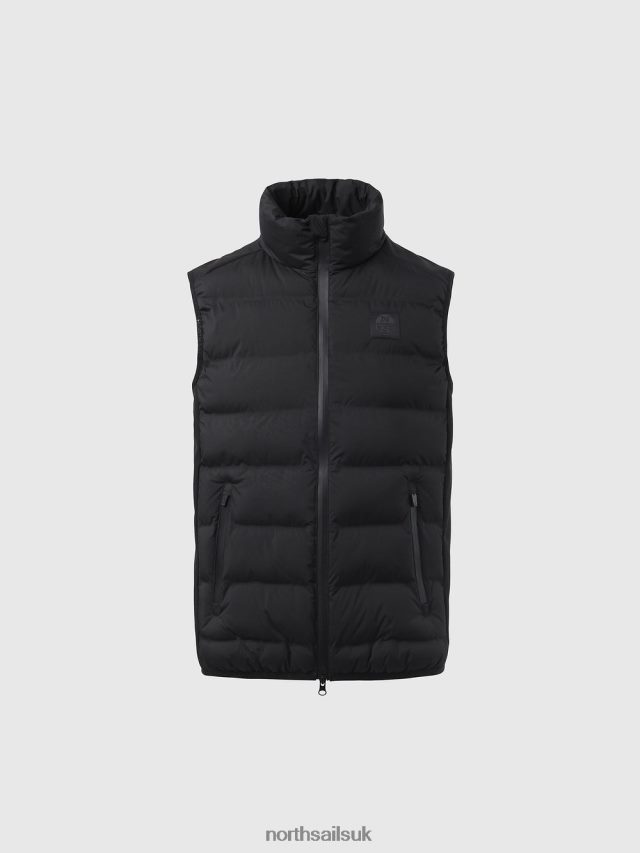 Men Black Clothing 4D6N28 North Sails UTILITY VEST