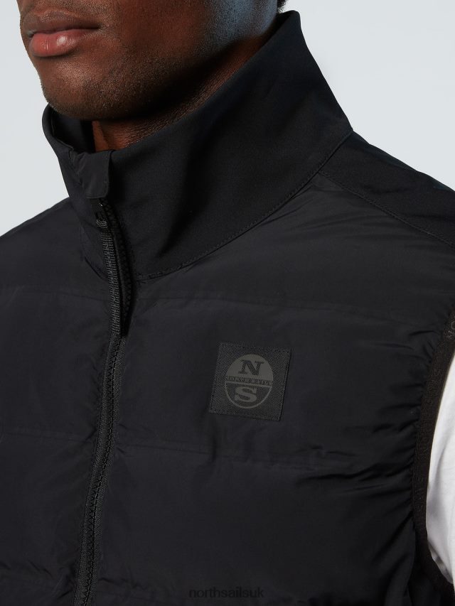 Men Black Clothing 4D6N28 North Sails UTILITY VEST