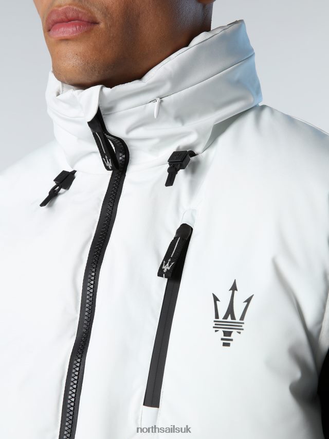 Men Blanc Clothing 4D6N716 North Sails ATLANTIC VEST X MASERATI