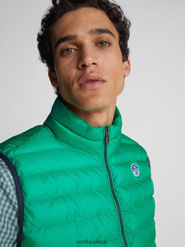 Men Emerald Clothing 4D6N1153 North Sails CROZET VEST