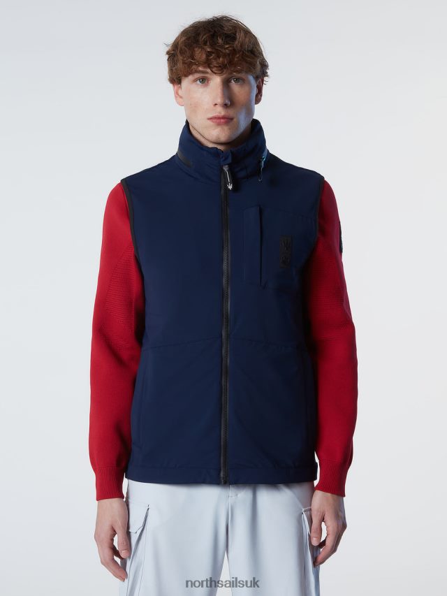 Men Navy blue Clothing 4D6N64 North Sails LIBECCIO VEST