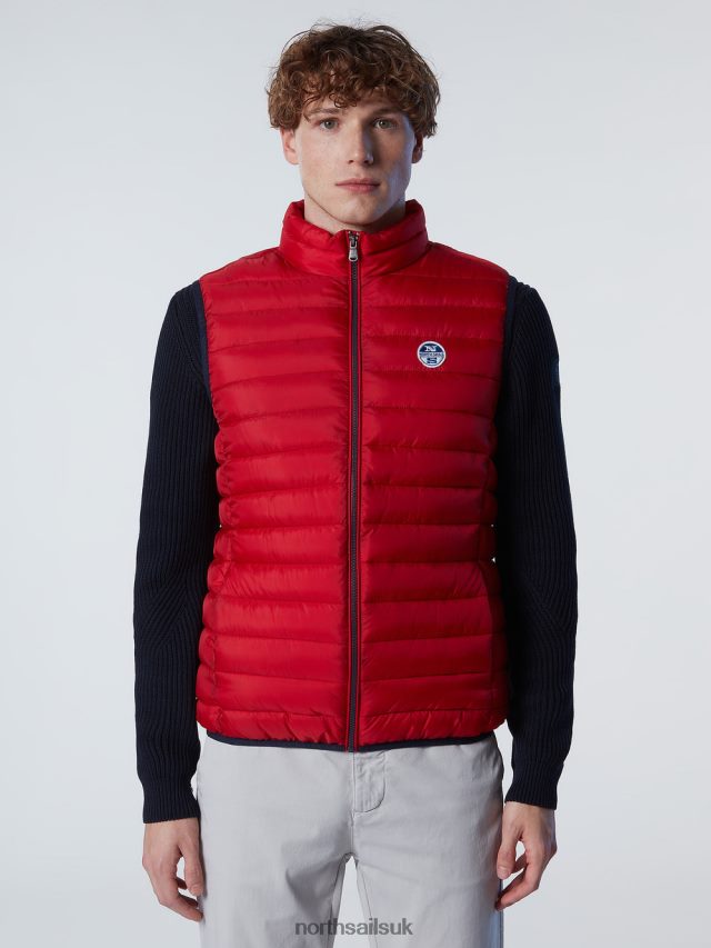 Men Red Clothing 4D6N41 North Sails CROZET VEST