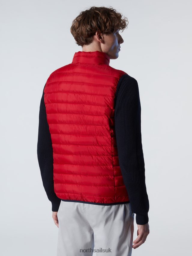 Men Red Clothing 4D6N41 North Sails CROZET VEST
