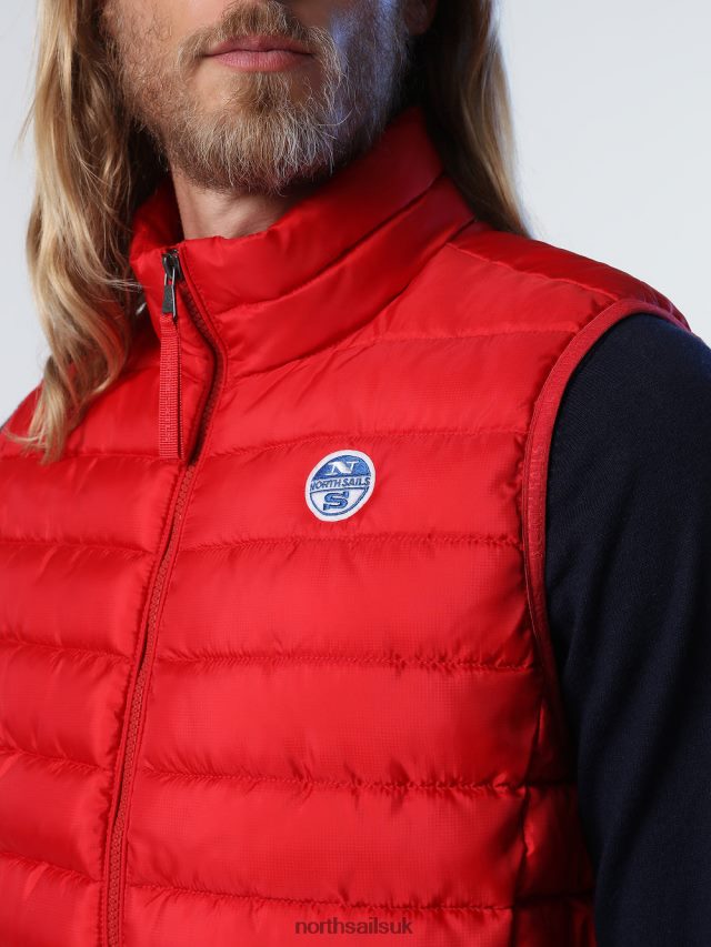 Men Red Clothing 4D6N869 North Sails SKYE VEST