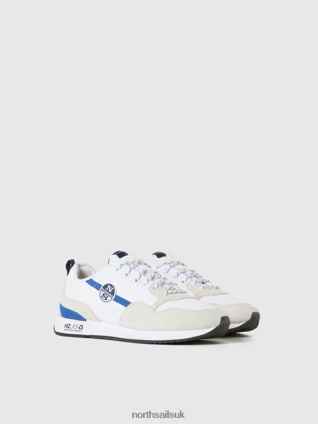 Men White Footwear 4D6N434 North Sails HORIZON PLAIN SNEAKER