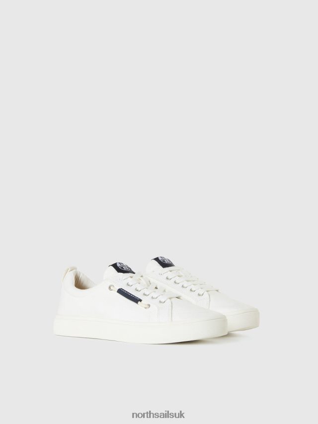 Men White Footwear 4D6N439 North Sails REEF CHROME SNEAKER