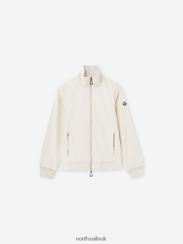 Women Beige Clothing 4D6N1456 North Sails TARAVAI JACKET