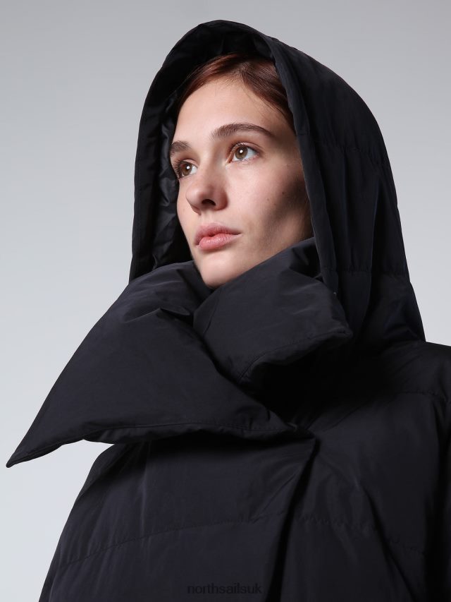 Women Black Clothing 4D6N1347 North Sails BYLOT JACKET