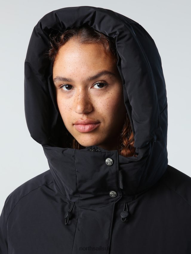 Women Black Clothing 4D6N1393 North Sails DEVON JACKET