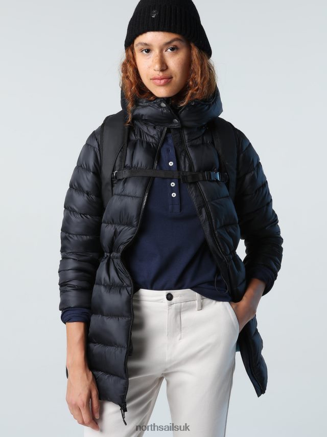 Women Black Clothing 4D6N1411 North Sails MAALOY JACKET
