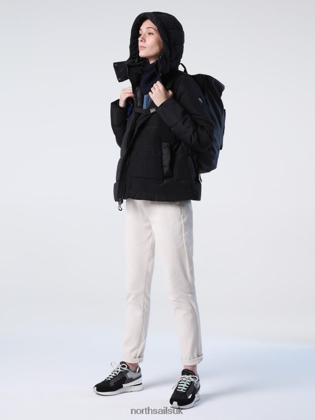 Women Black Clothing 4D6N1435 North Sails MELVILLE JACKET