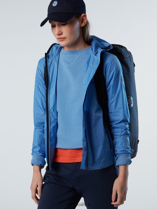 Women Cornflower blue Clothing 4D6N537 North Sails KUDARAH JACKET