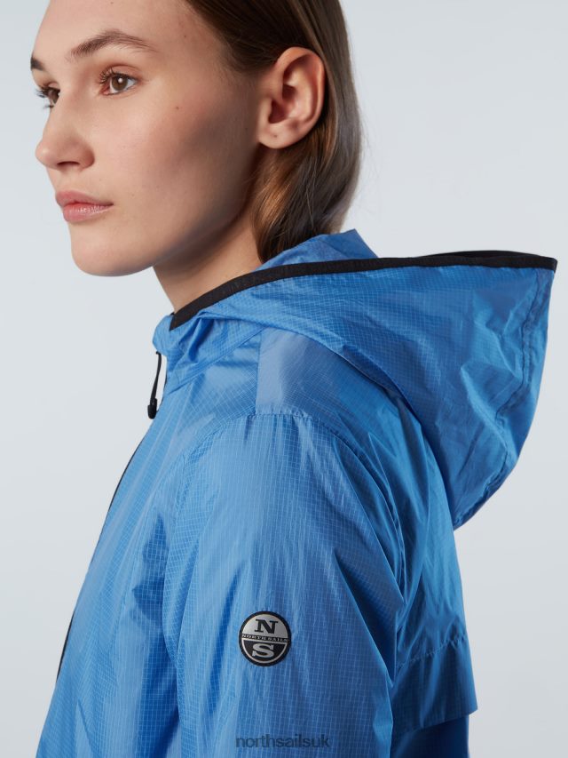 Women Cornflower blue Clothing 4D6N537 North Sails KUDARAH JACKET