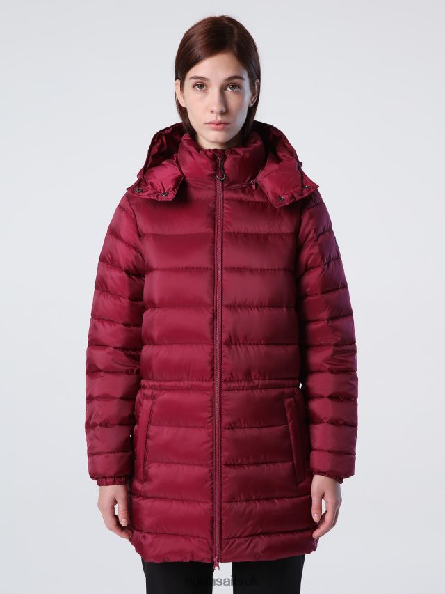 Women Deep cherry Clothing 4D6N1410 North Sails MAALOY JACKET