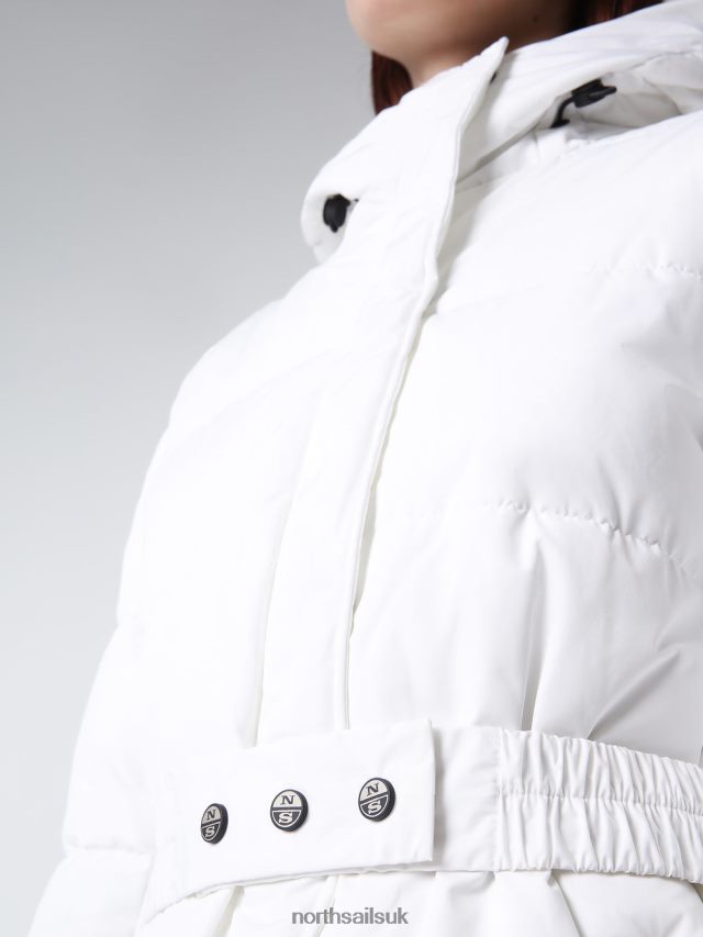 Women Marshmallow Clothing 4D6N1348 North Sails VICTORIA COAT