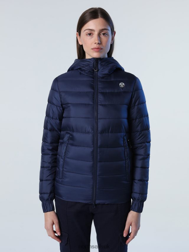 Women Navy blue Clothing 4D6N1438 North Sails FLAM JACKET