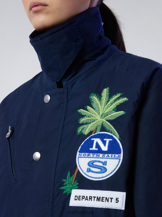 Women Navy blue Clothing 4D6N527 North Sails DEPARTMENT FIVE SAILOR
