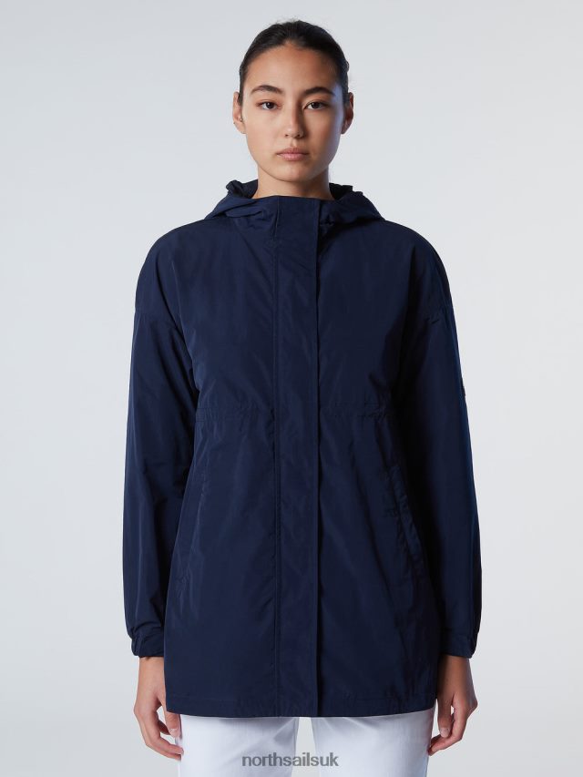 Women Navy blue Clothing 4D6N539 North Sails NONUU JACKET