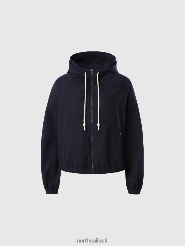 Women Navy blue Clothing 4D6N545 North Sails ADDU JACKET