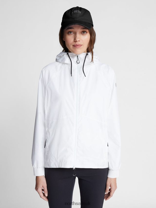 Women White Clothing 4D6N1448 North Sails MURUROA JACKET