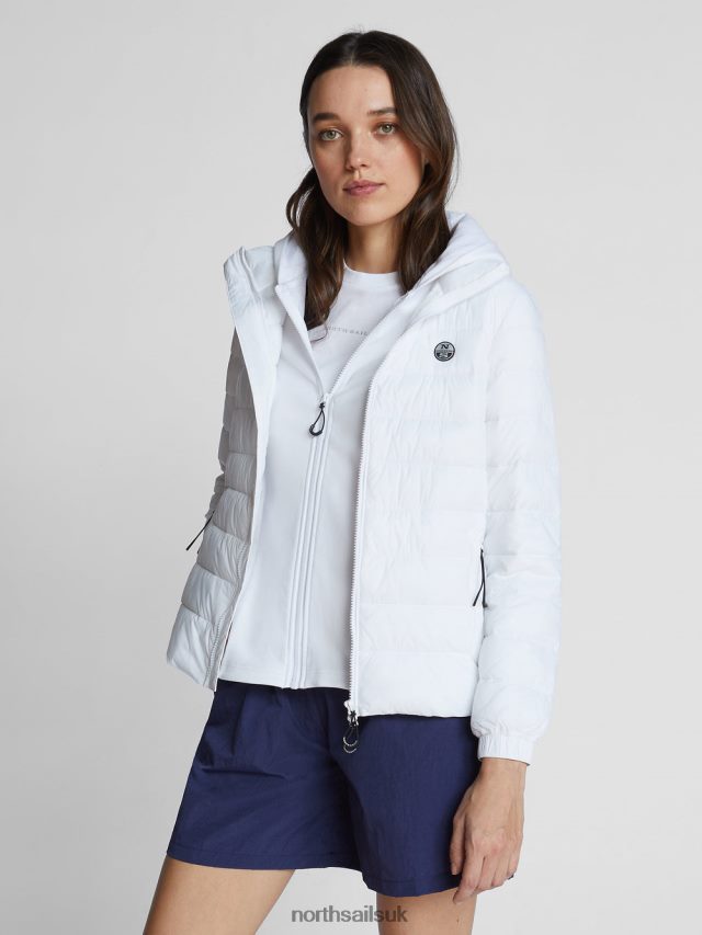 Women White Clothing 4D6N1543 North Sails RHEA JACKET